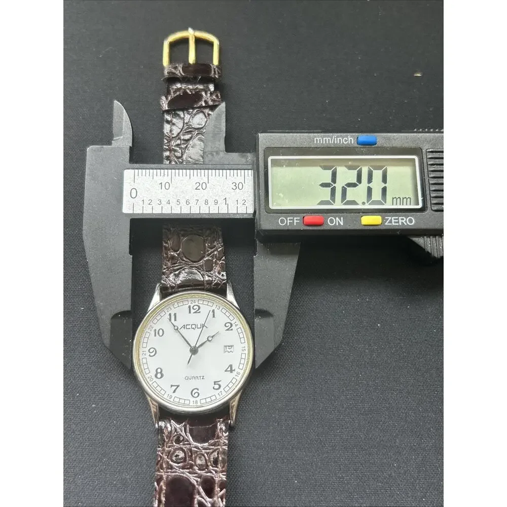 Acqua White Dial Silver Tone Women’s Quartz Watch